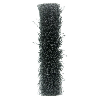 Weiler 03210 Cepillo de rueda - Rizado Acero cerda