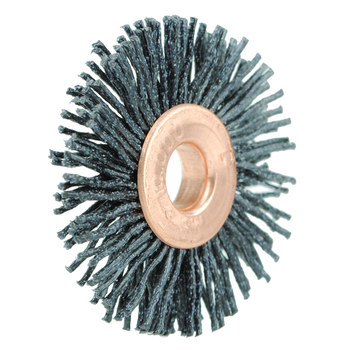 Weiler Bore-Rx 17551 Cepillo de rueda - Rizado redondo Nailon cerda