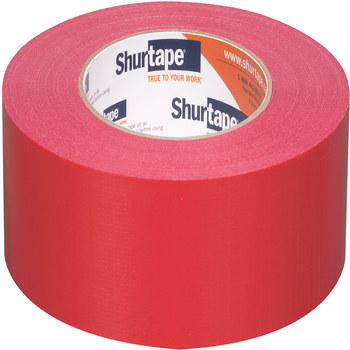Shurtape ShurGRIP PC 599 Rojo Cinta para ductos - 48 mm Anchura x 55 m Longitud - 9 mil Espesor - shurtape 152374