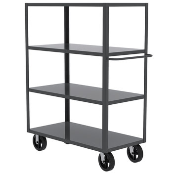 Imagen de Akro-mils R4ST8MR2436 2200 lb Gris Revestido en polvo Acero 13 ga Carro de estantería para trabajo pesado (Imagen principal del producto)