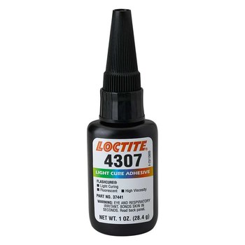 Loctite Flash Cure 4307 Adhesivo de cianoacrilato Transparente Líquido 1 oz Botella - 37441