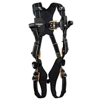 DBI-SALA ExoFit NEX Arco eléctrico/rescate Arnés para el cuerpo 1113327 - tamaño Grande - Negro - 01236