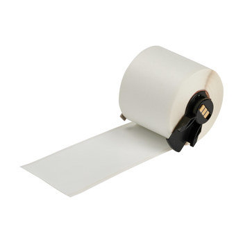 Brady M610 M6C-2000-581-WT Rollo de etiquetas para impresora - 2 pulg. x 50 pies - Vinilo - Blanco - B-581