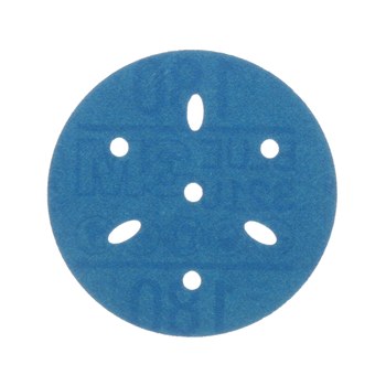 3M Hookit Óxido de aluminio cerámico Azul Disco de velcro - Óxido de aluminio cerámico - 3 pulg. - 180 - 36146