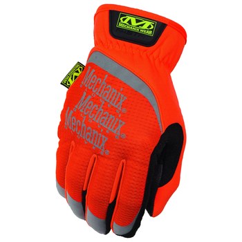 Mechanix Wear Hi-Viz Fastfit Naranja fluorescente Pequeño Guantes de trabajo - 781513-62044