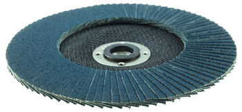 Weiler Wolverine Tipo 27 - Zirconia - 7 pulg. - 80 - Mediano - 31422