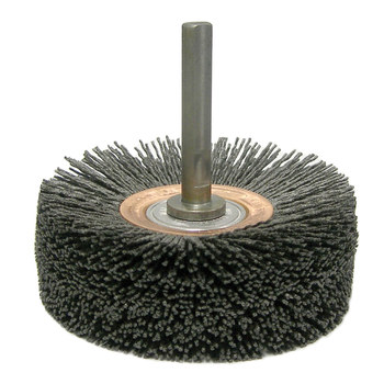 Weiler Bore-Rx 86156 Cepillo de rueda - Rizado redondo Nailon cerda