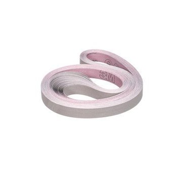 3M Banda de lija 39668 - 1 pulg. x 60 pulg. - Óxido de aluminio - 400 - Súper fino