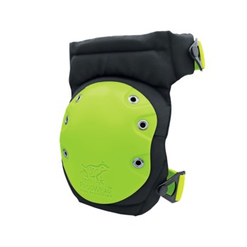 Global Glove FrogWear Rodilleras de alta visibilidad KP461N - tamaño Talla única - Tapa blanda - Negro y amarillo/verde de alta visibilidad - 29250