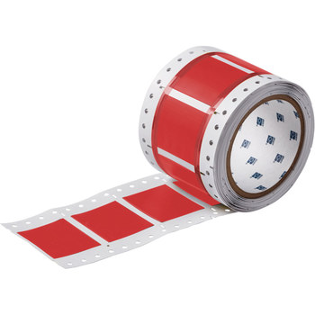 Imágen de Brady Permasleeve Rojo Termocontraíble Transferencia térmica 2HX-1000-2-RD Manga para impresora de transferencia térmica troquelada (Imagen principal del producto)