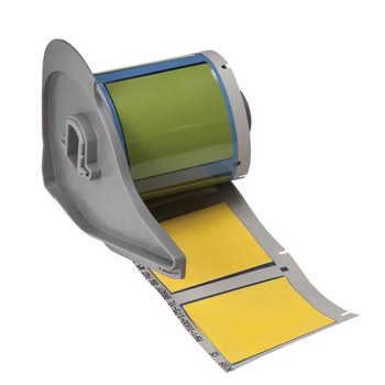 Imágen de Brady PermaSleeve Amarillo Transferencia térmica M7-1000-175-344-YL Etiquetas termorretráctiles para cables y alambres (Imagen principal del producto)