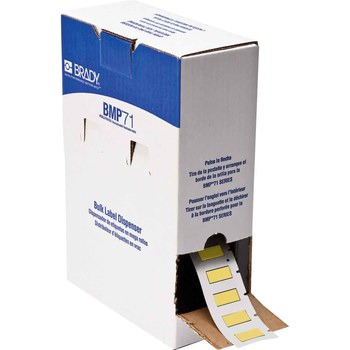 Imágen de Brady PermaSleeve Amarillo Transferencia térmica BM-250-1-342-YL Etiquetas termorretráctiles para cables y alambres (Imagen principal del producto)