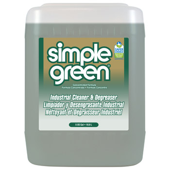 Simple Green Verde Limpiador/Desengrasante Concentrado - Líquido 5 gal Cubeta - Sasafrás Fragancia - 00001