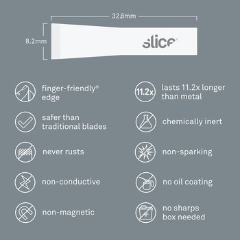 Slice 10534 Hoja de cincel - Cincel - 32.8 mm