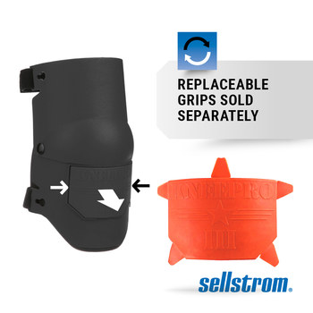 Sellstrom Ultra Flex III Protectores de Rodilla KneePro S96111 - tamaño Talla única - Negro - 00015