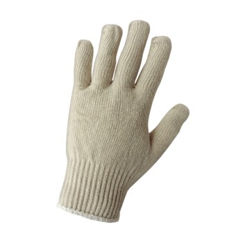 Global Glove S400 Natural Algodón/Poliéster Guante de trabajo - s400 mens