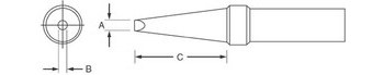 Imágen de Weller - ETAA Punta plana simple (Imagen principal del producto)