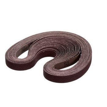3M Banda de lija 31823 - 1 pulg. x 42 pulg. - Óxido de aluminio - 50 - Grueso