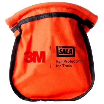DBI-SALA Fall Protection for Tools Bolsa de piezas pequeñas 1500121 - Lienzo de pato - Naranja - 93229