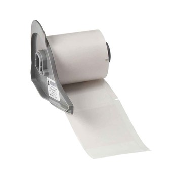 Imágen de Brady M710 Blanco, transparente Vinilo Transferencia térmica M7-66-427 Etiquetas autolaminables para cables y alambres (Imagen principal del producto)