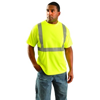 Imágen de Occunomix Wicking Birdseye Amarillo Camisa de alta visibilidad (Imagen principal del producto)