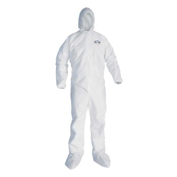 Imágen de Kimberly-Clark Kleenguard A20 Blanco Mediano Microfuerza Desechable Overoles resistentes a productos químicos (Imagen principal del producto)