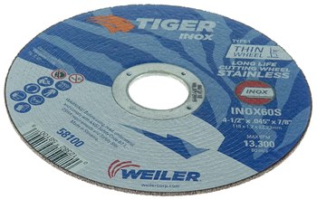 Rueda de corte 58100 - 4-1/2 pulg - INOX - 60 - S