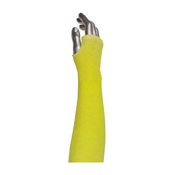 Imágen de PIP Kut Gard 10-KS18 Amarillo Kevlar Manga de brazo resistente a cortes (Imagen principal del producto)