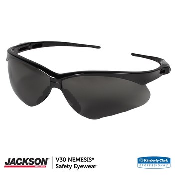 Ansell KleenGuard V30 Policarbonato Lentes de seguridad estándar lente Humo - Marco envolvente - 711382-01796
