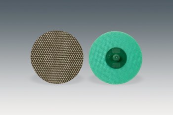 3M Roloc TR Disco de cambio rápido 85254 - 3 pulg. - Diamante - 250 µ