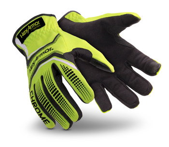 Imágen de HexArmor Chrome Series 4033 Amarillo/negro 7 SuperFabric/Cuero sintético Sintético SuperFabric/Cuero sintético Corte y Cosido Guantes de mecánico (Imagen principal del producto)