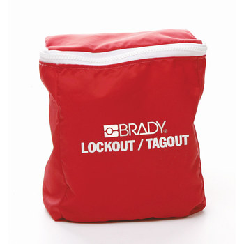 Imágen de Brady Rojo Nailon Kit de bloqueo/etiquetado (Imagen principal del producto)