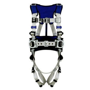 DBI-SALA ExoFit X100 Construction, Posicionamiento Arnés para el cuerpo 70804532706 - tamaño Grande - Gris - 18295