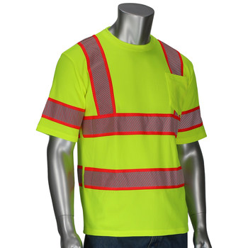 Imágen de PIP 313-1650 Amarillo de alta vis. Polipropileno/Poliéster Camisa de alta visibilidad (Imagen principal del producto)