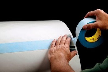3M R7359 Azul Empalme y cinta inicial - 50 mm Anchura x 50 m Longitud - 2.5 mil Espesor - Doble cara Adhesiva - 68716