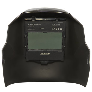 Jackson Safety Casco para soldadura 47100 - Sombra fija ADF lente - A cuadros negro/gris/blanco - 62079