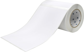 Imágen de Brady Blanco Poliéster Inyección de tinta J50-265-2569 Rollo de etiquetas imprimibles de inyección de tinta (Imagen principal del producto)