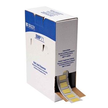 Imágen de Brady PermaSleeve Amarillo Transferencia térmica BM-375-1-342-YL Etiquetas termorretráctiles para cables y alambres (Imagen principal del producto)