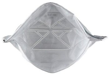 3M VFlex N95 Pliegue plano Respirador de partículas 17397 - tamaño Estándar - Blanco