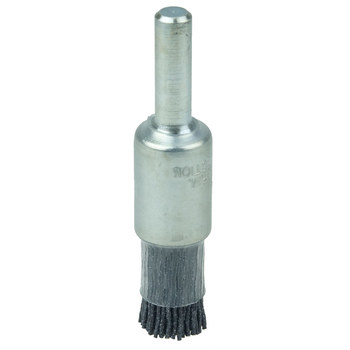 Weiler Burr-Rx Nailon Cepillo de copa - Accesorio Eje - Diámetro 3/8 pulg. - Diámetro de la cerda 0.043 pulg. - 86099