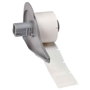 Imágen de Brady M710 Blanco, transparente Vinilo Transferencia térmica M7-19-417 Etiquetas autolaminables para cables y alambres (Imagen principal del producto)