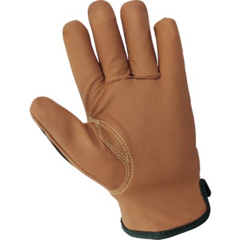 Global Glove CIA3800 Marrón Grande Cuero Guantes resistentes a cortes - cia3800 lg