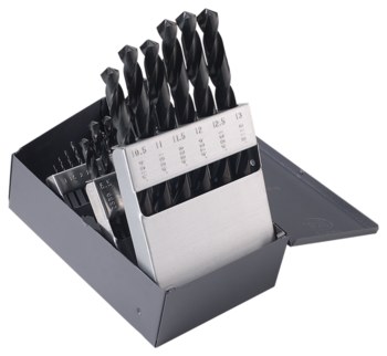 Imágen de Chicago-Latrobe 150ASP 135° Corte de mano derecha Acero de alta velocidad Heavy-Duty Taladro de Jobber 45925 (Imagen principal del producto)