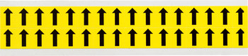 Imágen de Brady 34 Series Negro sobre amarillo Interior Paño de vinilo 34 Series Flecha 3420-ARO Etiqueta de marcado de flecha (Imagen principal del producto)