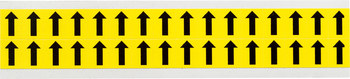 Imágen de Brady Serie 34 Negro sobre amarillo Interior Paño de vinilo Serie 34 Flecha 3420-ARO Etiqueta de marcado de flecha (Imagen principal del producto)