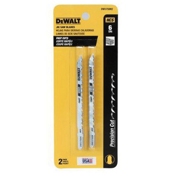 Imágen de Hoja de sierra de calar T-Shank DW3750H de Acero con alto contenido de carbono 4 pulg. por de DEWALT (Imagen principal del producto)