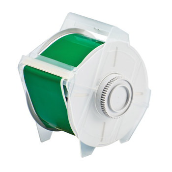 Imágen de Brady Verde Interior/exterior Poliéster Transferencia térmica 76640 Rollo de etiquetas para impresora de transferencia térmica continua (Imagen principal del producto)