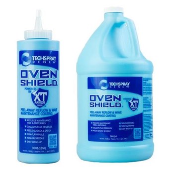 Techspray Oven Shield XT-Armor Acrílico Listo para usar Revestimiento de mantenimiento de reflujo y olas - 1 gal Botella - 3601-G
