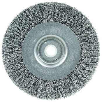 Weiler Wolverine 36262 Cepillo de rueda - Rizado Acero cerda