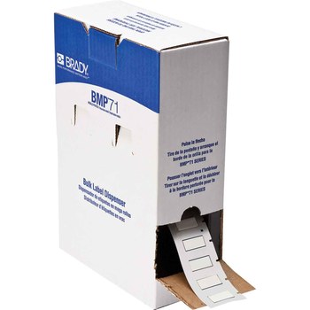 Imágen de Brady PermaSleeve Blanco Transferencia térmica BM-250-1-342 Etiquetas termorretráctiles para cables y alambres (Imagen principal del producto)
